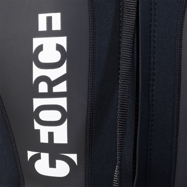 2025 Gul Womens G-Force 3mm Back Zip Wetsuit GF1306-B7 - Black / Mulberry